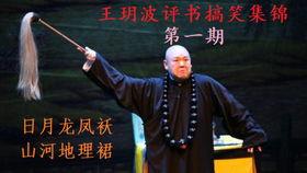 王玥波评书视频,传承经典，演绎传奇故事